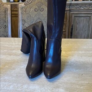 Franco Sarto - Elegant Brown Knee-High Boots